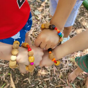quondong seed braclets