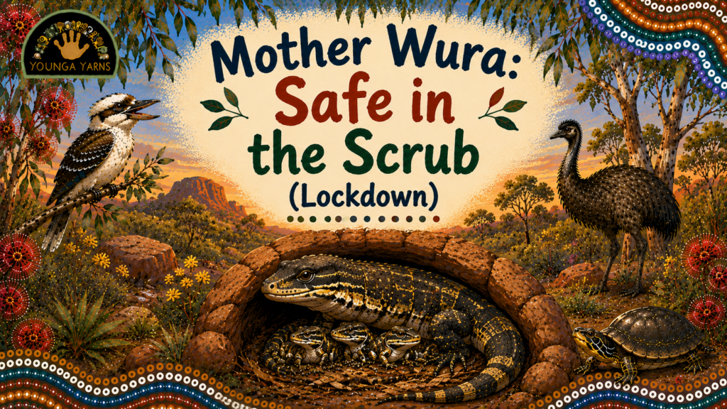 Mother Wura Safe in the Scrub (Lockdown)