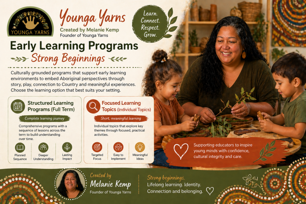 Strong Beginnings Younga Yarns Kindy Programs